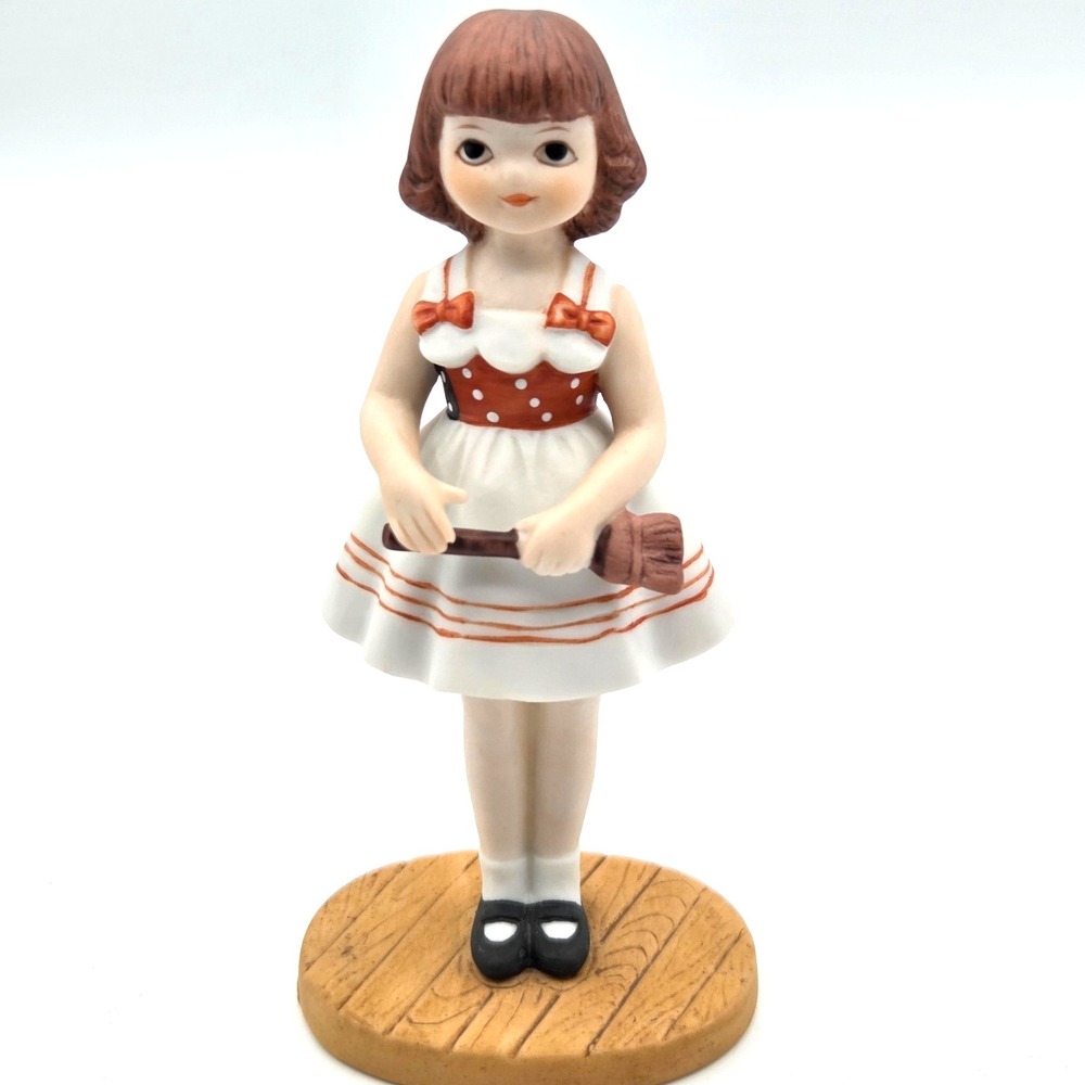 Vintage 1984 Betsy McCall Porcelain Figurine Introducing Betsy McCall May 1951